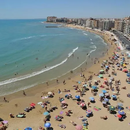 Con Piscina, Wi-fi, Balcon A Solo 2 Minutos De La Playa Torrevieja